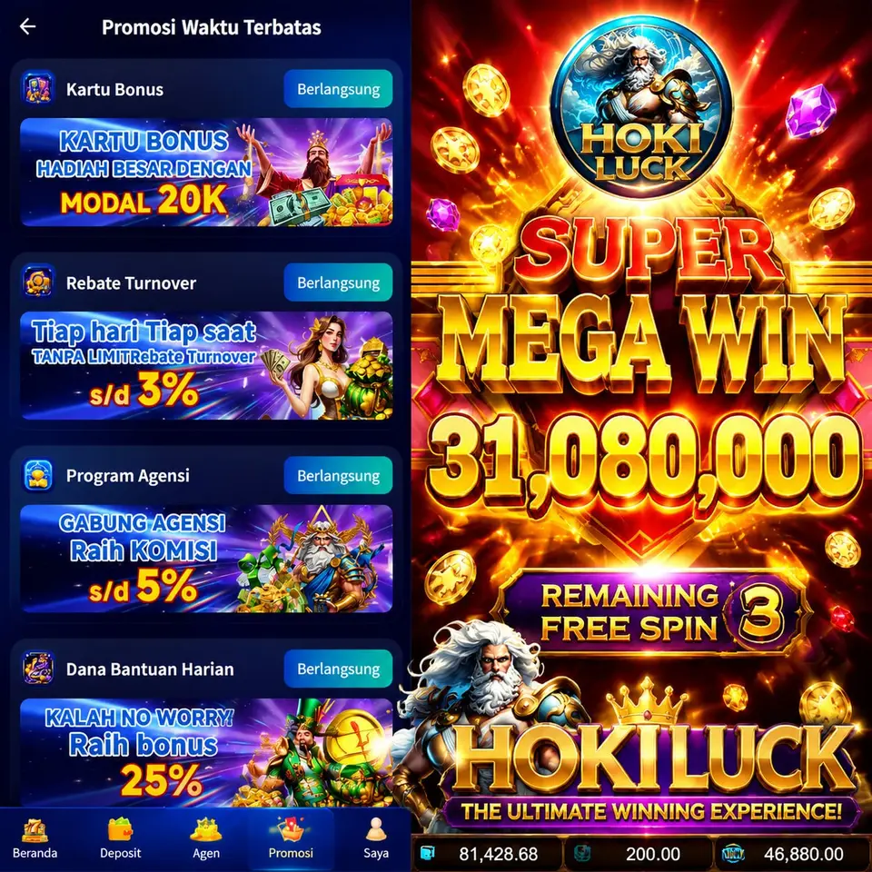 hokiluck Daftar Sekarang - Unduh APK
